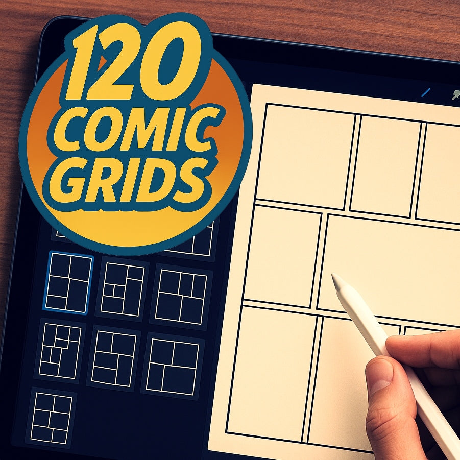The Ultimate Procreate Comic Kit My Store