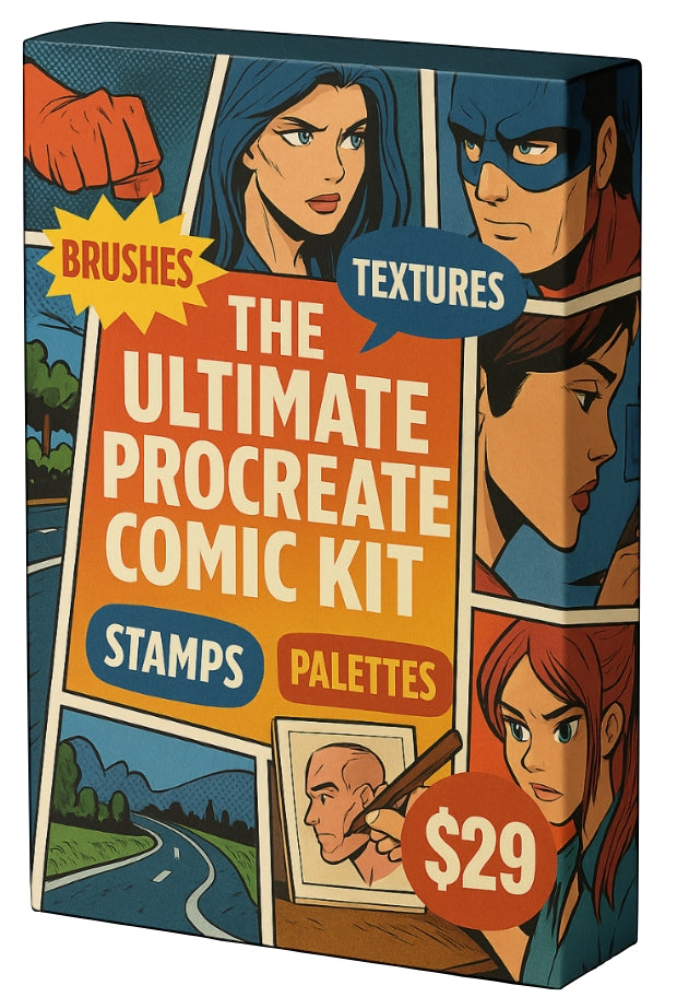 The Ultimate Procreate Comic Kit - ComicMaster