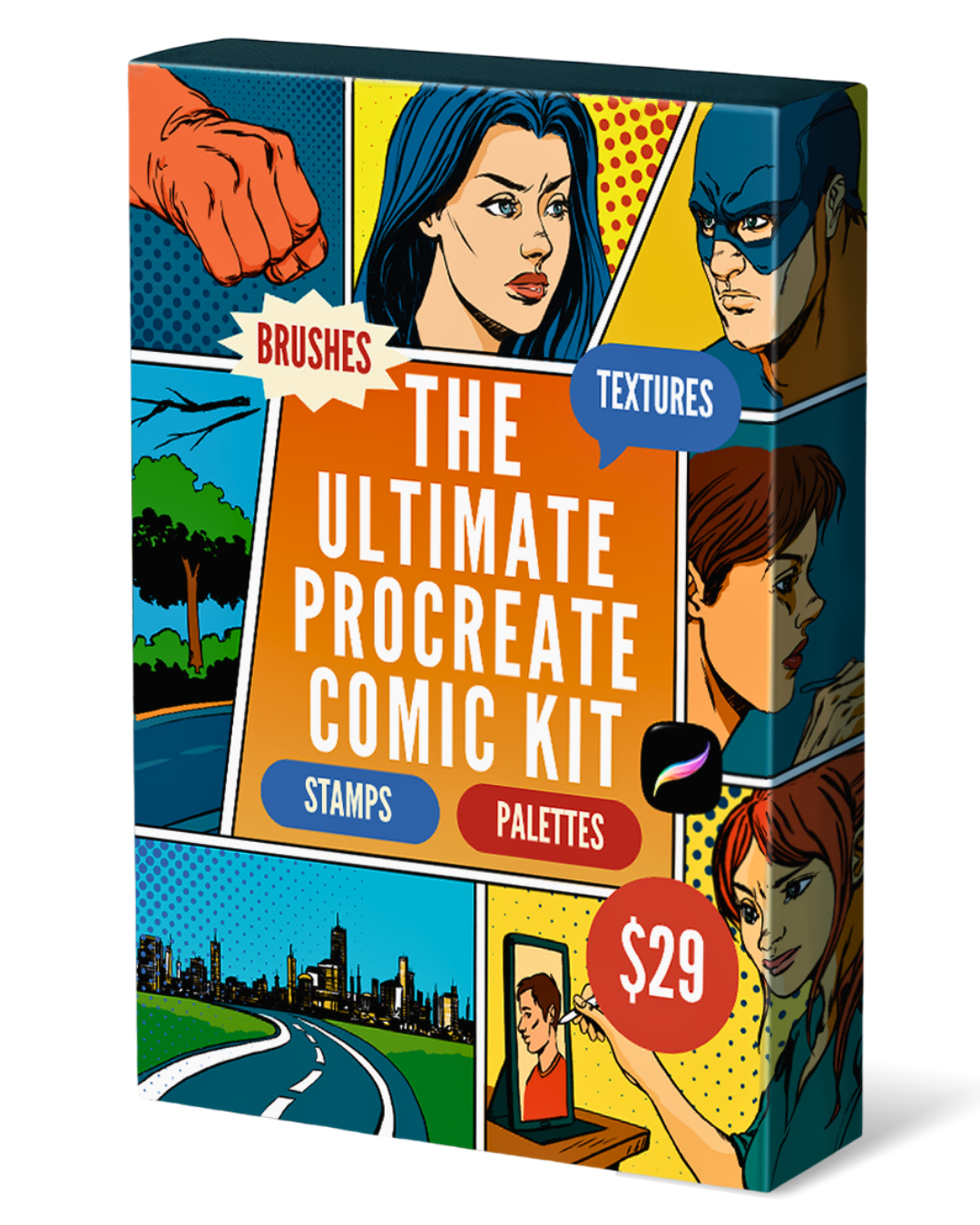 The Ultimate Procreate Comic Kit My Store